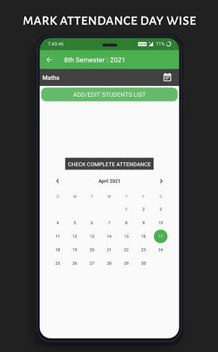 Daily Attendance - Simple Attendance App screenshot 3