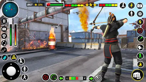 Ninja Archer Assassin Shooter screenshot 3