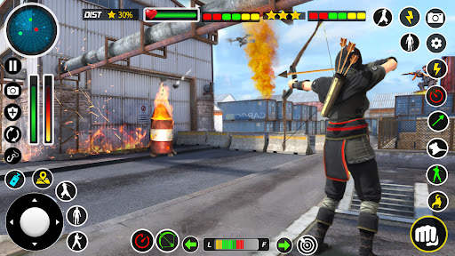 Ninja Archer Assassin Shooter screenshot 3