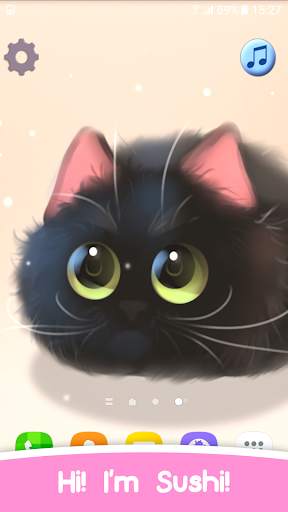 Fluffy Sushi Live Wallpaper screenshot 1