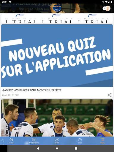 Montpellier Volley UC screenshot 14