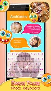 Emoji Faces Photo Keyboard screenshot 5