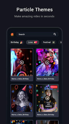 MVBit Music Master Particle.ly Video Status Maker screenshot 4
