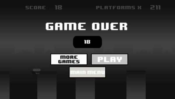 Blob Run: Black&White Edition screenshot 5