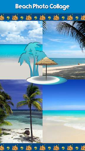 Beach Photo Collage screenshot 1