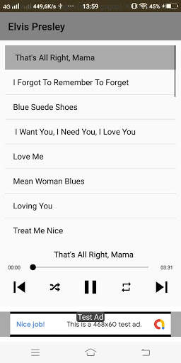 Elvis Presley Music Mp3 screenshot 3