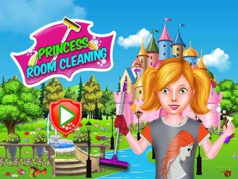 Princess Room Cleaning Game screenshot 1