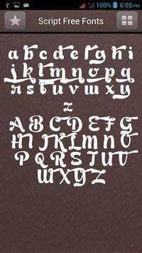 Script Font Style screenshot 4