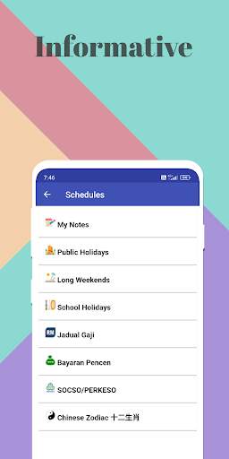 Malaysia Calendar 2024 Holiday 5 تصوير الشاشة