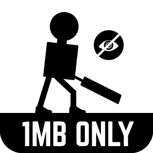 Blind Cricket Black icon