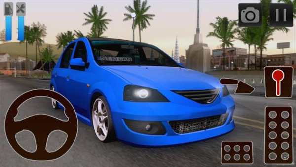 Car Driving Simulator Dacia screenshot 1