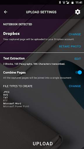 Moleskine Page Camera screenshot 4