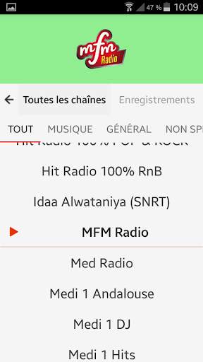 Radroid - Radio sur Android screenshot 5