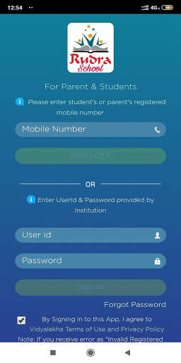 Rudra School Parent App screenshot 2
