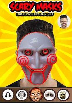 Scary Masks Horror Face Changer 2 تصوير الشاشة