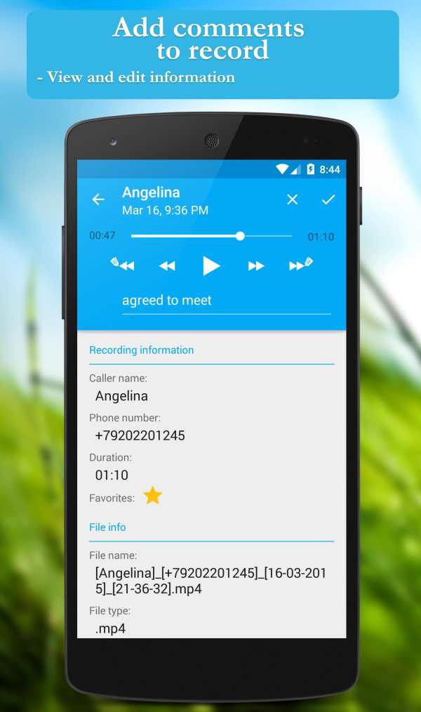 CallRec CRM: Customers, tasks screenshot 4