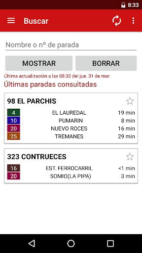 Gijón en bus screenshot 1