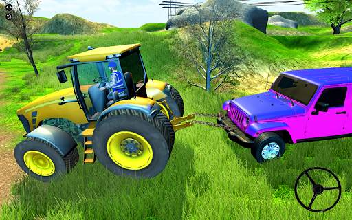 Tractor Pull Driving Simulator Farming Game 2020 screenshot 4