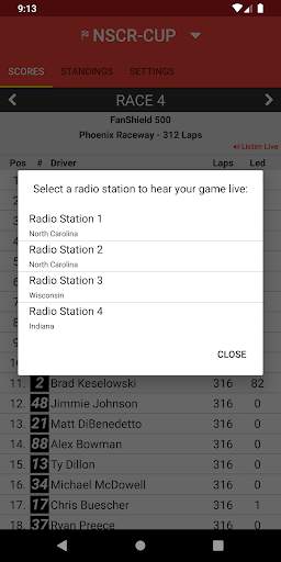 Motorsports Live Radio Stream screenshot 2