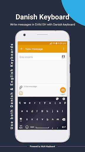 Danish Keyboard 2021: Danish Themes screenshot 3