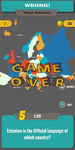 Know Europe Map Quiz Game. Europe countries quiz. screenshot 4