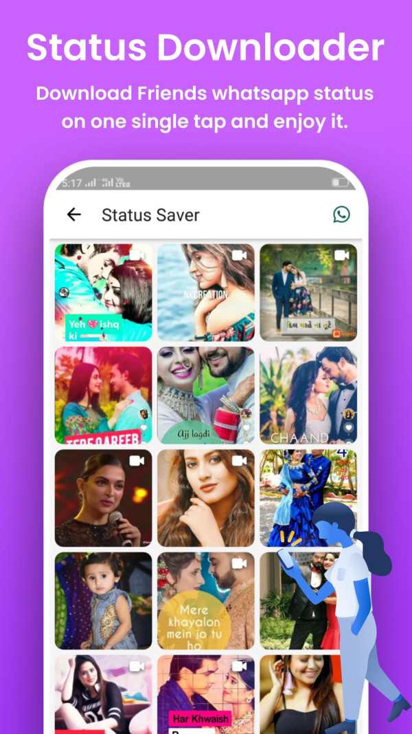 Full Screen Video Status for Whatsapp - VidFly screenshot 6