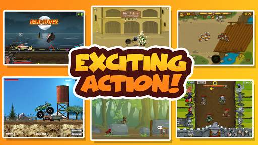 Flash Games Box: 1000  Crazy Games On One App screenshot 1