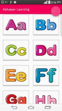 Alphabet Learning screenshot 3
