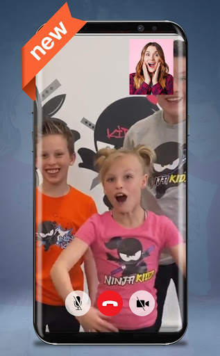 Ninja Kids Fake Call Video Prank screenshot 3