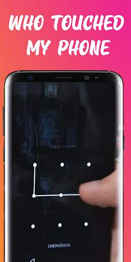 Who unlocked my smartphone? alert photo capture screenshot 1