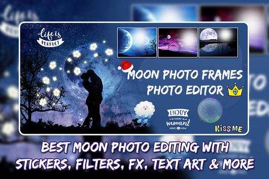 Moon Photo Frames Photo Editor: Night Frames screenshot 1