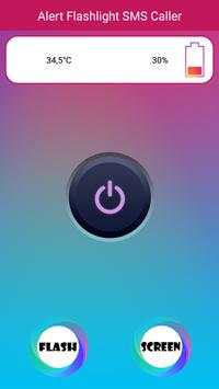 Caller and SMS Flashlight Alert 2018 screenshot 2