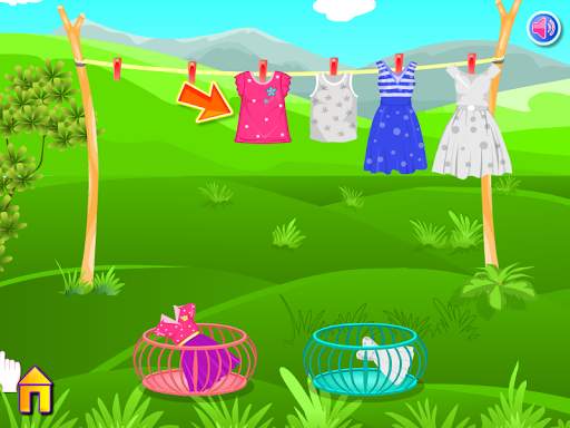 Laundry clothes girls games screenshot 4