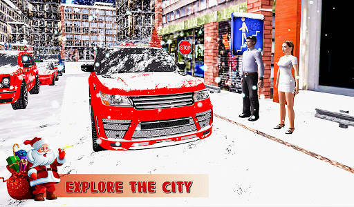 Car Racing : Santa Claus 3D Games screenshot 7