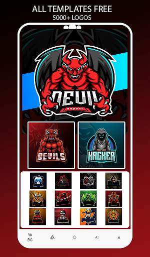 Logo Esport Maker - FF && Gaming Logo Maker screenshot 2