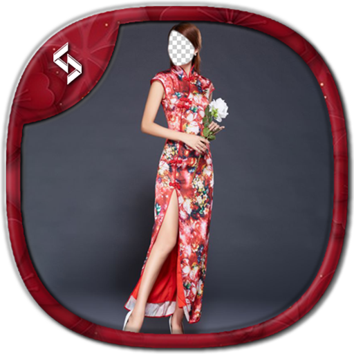 Chinese Dress Photo Montage icon