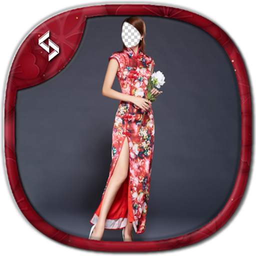 Chinese Dress Photo Montage screenshot 1