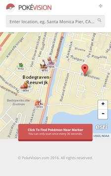 Pokemon Go map screenshot 2