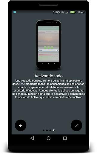 Notificaciones de Android en Windows screenshot 7