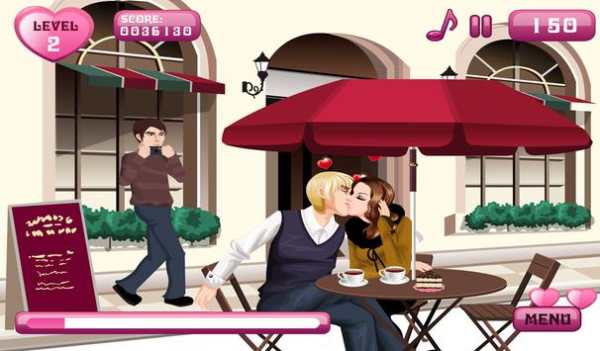 Valentine Kissing Поцелуи игры скриншот 11