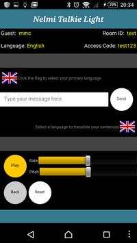 Nelmi Talkie Light screenshot 5