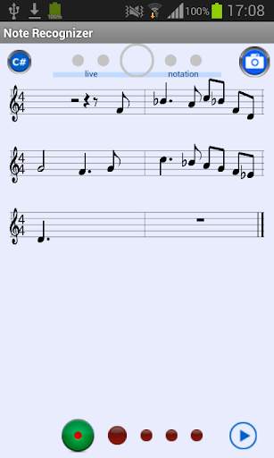 Note Recognizer screenshot 3