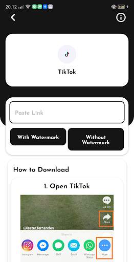 Video Downloader for TikTok 2020 - No Watermark screenshot 2