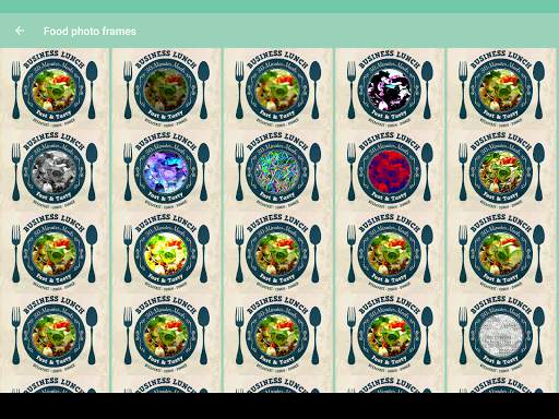 Food photo frames screenshot 15