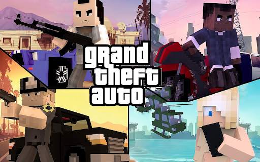 Craft Theft Auto for GTA Minecraft 2021 screenshot 1