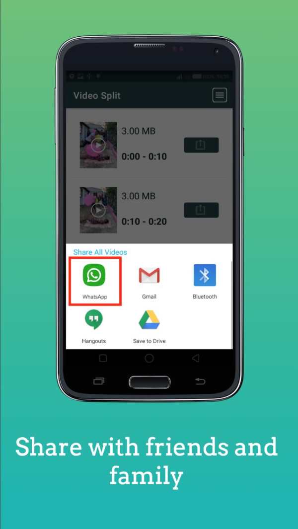 Cut Video Split for Whatsapp screenshot 2