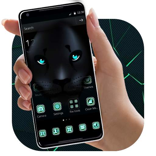 Black Tech Leopard Theme 1.1.3