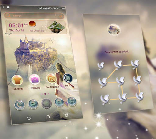 Fantasy Angel Launcher Theme screenshot 5