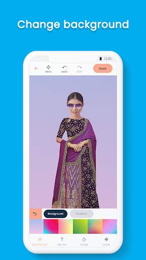 Woman Lehenga Choli Photo Suit screenshot 5