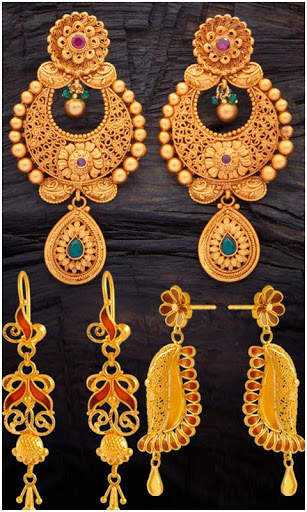 Earrings Jewelery Designs Photo Editor screenshot 2